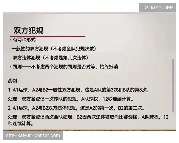 篮球比赛中双方同时犯规处理规则解析
